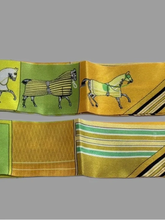 Fringe Handbag Wrap/ Scarf in Color: Golden - Picture 6 of 7